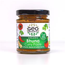 Geo Organics Pastes - Org Bhuna Curry Paste 180g