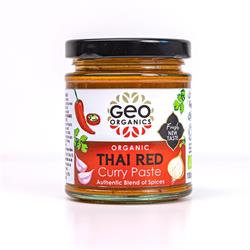 Geo Organics Pastes - Organic Thai Red Curry Paste 180g