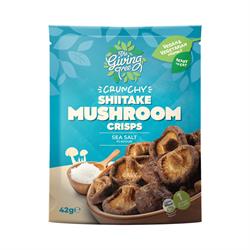 Giving Tree Snacks Shitake Mushroom Sea Salt 42g