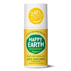 Happy Earth Happy Earth Natural Deodorant Roller Jasmine Ho Wood 75ml