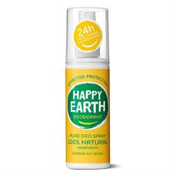 Happy Earth Happy Earth Natural Deodorant Spray Jasmine Ho Wood 100ml