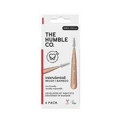 Humble Brush The Humble Co Inter Dental Brush size 2 - Red 6 Pack