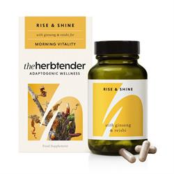 The Herbtender Rise & Shine with Ginseng & Reishi 60