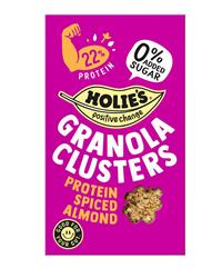 Holies FREE Granola Clusters Protein Spiced Almond 400g