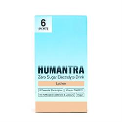 Humantra Humantra Lychee Electrolytes 1 box of 6 sachets - 23g
