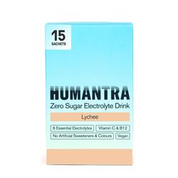 Humantra Humantra Lychee Electrolytes 1 box of 15 sachets - 60g