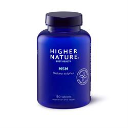 Higher Nature Higher Nature MSM Sulphur 180 tablets