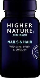 Higher Nature Nails & Hair Formula 120 Capsules