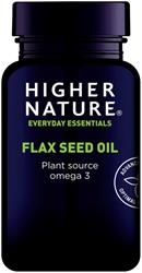 Higher Nature Organic Flax Seed Oil 180 Capsules