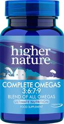 Higher Nature Premium Naturals Complete Omegas