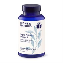 Higher Nature Higher Nature Super Potency Omega 3 Fish Oil 60 Capsules