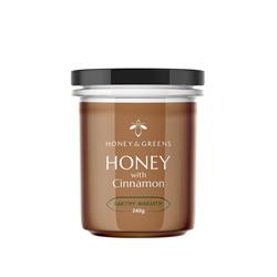 Honey and Greens Honey & Greens British Honey with Ceylon Cinnamon 240g