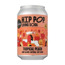 Hip Pop Hip Pop Living Soda Tropical Peach 330 ml
