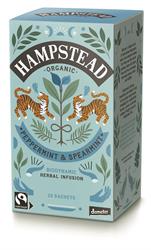 Hampstead Tea Organic Biodynamic Peppermint & Spearmint 20 Bag 30g