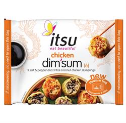 Itsu Chilled Frozen itsu Chicken Dim Sum 168g