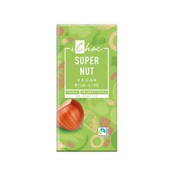 iChoc Super Nut Chocolate Vegan Organic 80g