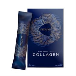 INOUMI 100% pure hydrolysed collagen. 10 compostable sachets.