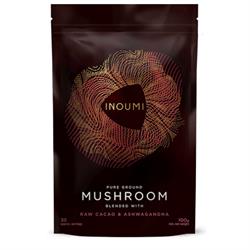 INOUMI Mushroom Raw cacao & Ashwagandha pouch no sugar 30 servings