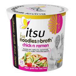 Itsu Big Chick'n Ramen Noodles & Broth Pot 96g