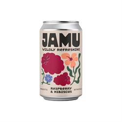 Jamu Jamu Raspberry & Hibiscus Prebiotic Soda 330ml