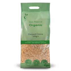 Just Natural Organic Organic Oatmeal Coarse 500g