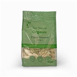 Just Natural Organic Organic Almonds Flaked 125g