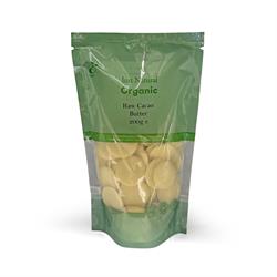 Just Natural Organic Organic Cacao Butter Raw 200g