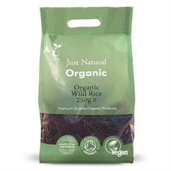 Just Natural Organic Organic Wild Rice 250g