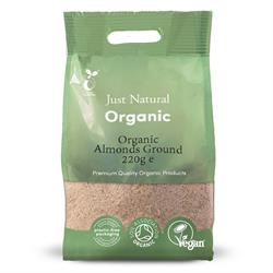 Just Natural Organic Organic Almonds Ground 220g