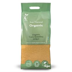 Just Natural Organic Organic Corn Semolina 500g