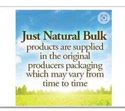Just Natural Bulk Organic Peppercorns White 25kg
