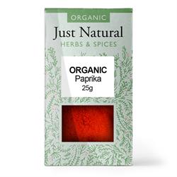 Just Natural Herbs Organic Paprika (Box) 25g