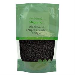 Just Natural Herbs Organic Black Seed (Nigella Seeds) 250g