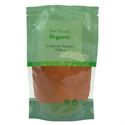Just Natural Herbs Organic Cayenne Pepper 350g