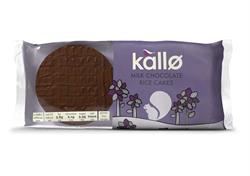 Kallo Kallo Milk Chocolate Rice Cakes 100g