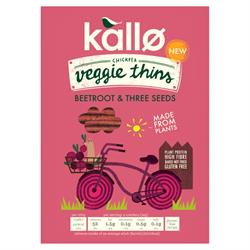 Kallo Kallo Beetroot Mixed Seeds Veggie Thins 100g