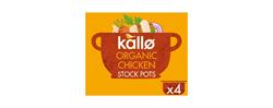 Kallo Organic Chicken Stock Pot 4x24g