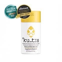 Kutis Skincare Plastic Free Natural BF Vegan Grapefruit & Mandarin Deodorant 50g
