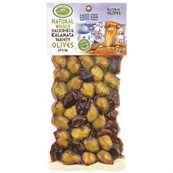Korvel Korvel Greek Mix Kalamata/Green Olives 250g