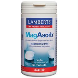 Lamberts MagAsorb 150mg (as Citrate) 60 tablet