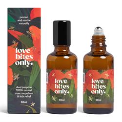 Love Bites Only Natural Dual Purpose Insect Repellent 50ml roll-on
