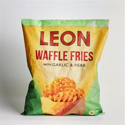 LEON Grocery LEON Garlic & Herb Waffle Fries 550g
