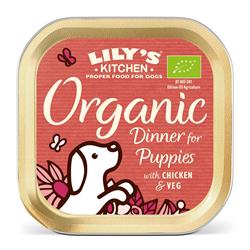 Lilys Kitchen Organic Dinner for Puppies 150g