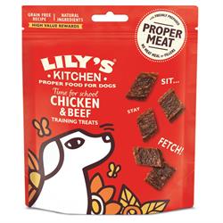 Lilys Kitchen Chicken & Beef Training Treats for Dogs 70g