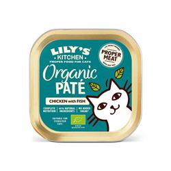 Lilys Kitchen Organic Fish Pate for Cats 85g