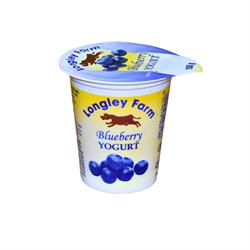 Longley Farm Longley Farm Blueberry Live Yogurt 150g