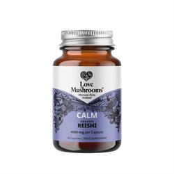 Love Mushrooms Love Mushrooms Calm Reishi 4000mg 30 Capsules