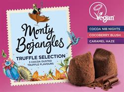 Monty Bojangles Cocoa Dusted Vegan Truffles Selection Gift Box 135g