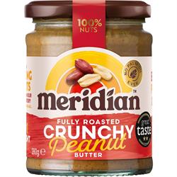 Meridian Crunchy Peanut Butter 100% 280g
