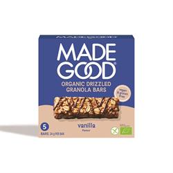 MadeGood MadeGood Granola Bar Chocolate Drizzled Vanilla 5 x 24g Multipack